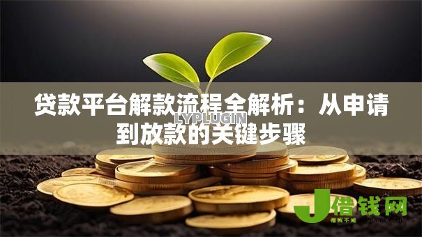 贷款平台解款流程全解析:从申请到放款的关键步骤 贷款平台解款流程全解析:从申请到放款的关键步骤