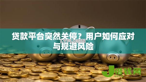 贷款平台突然关停？用户如何应对与规避风险