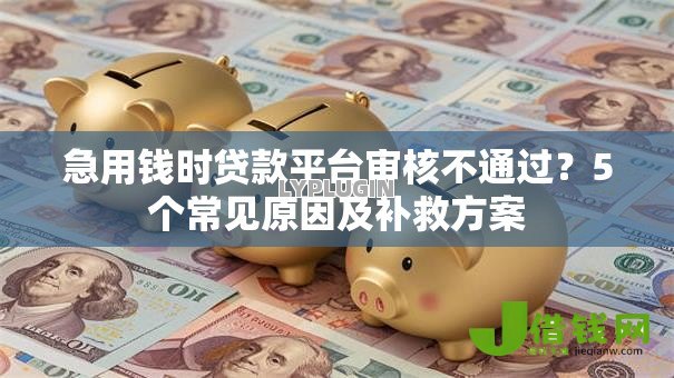急用钱时贷款平台审核不通过?5个常见原因及补救方案 急用钱时贷款平台审核不通过?5个常见原因及补救方案