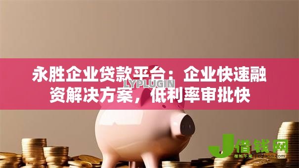 永胜企业贷款平台:企业快速融资解决方案,低利率审批快 永胜企业贷款平台:企业快速融资解决方案,低利率审批快