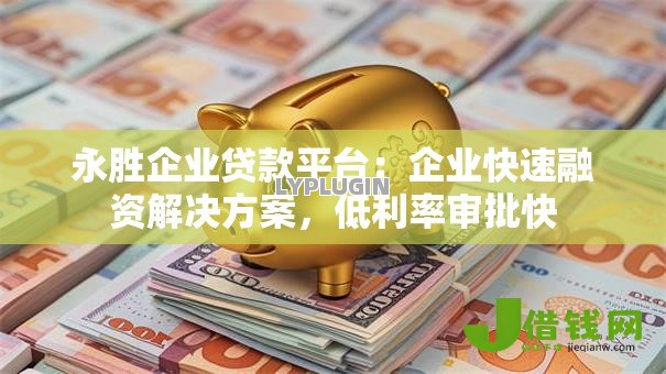 永胜企业贷款平台:企业快速融资解决方案,低利率审批快 永胜企业贷款平台:企业快速融资解决方案,低利率审批快