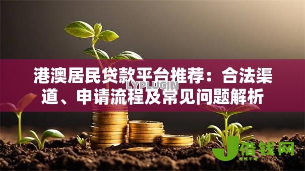 港澳居民贷款平台推荐：合法渠道、申请流程及常见问题解析