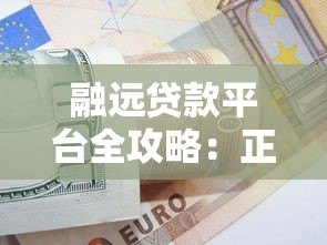 融远贷款平台全攻略：正规贷款渠道解析与申请技巧