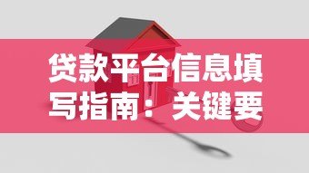 贷款平台信息填写指南：关键要点与避坑技巧