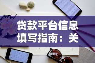 贷款平台信息填写指南：关键要点与避坑技巧