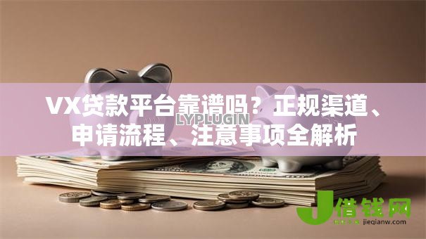 VX贷款平台靠谱吗？正规渠道、申请流程、注意事项全解析