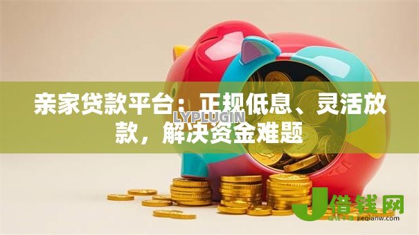 亲家贷款平台：正规低息、灵活放款，解决资金难题