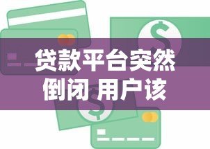 贷款平台突然倒闭 用户该如何应对风险与债务问题？