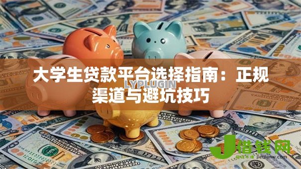 大学生贷款平台选择指南：正规渠道与避坑技巧