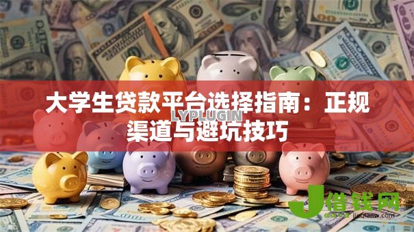 大学生贷款平台选择指南：正规渠道与避坑技巧