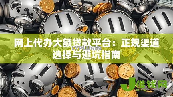 网上代办大额贷款平台：正规渠道选择与避坑指南