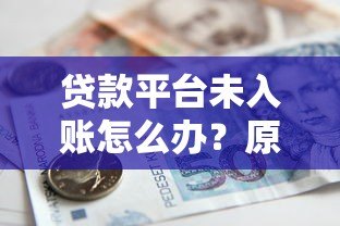 贷款平台未入账怎么办？原因解析与解决办法全指南