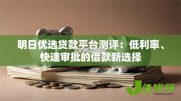 明日优选贷款平台测评：低利率、快速审批的借款新选择
