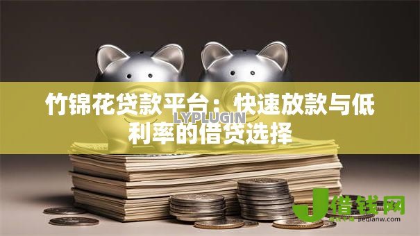 竹锦花贷款平台：快速放款与低利率的借贷选择