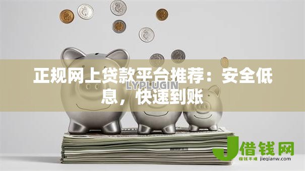 正规网上贷款平台推荐：安全低息，快速到账