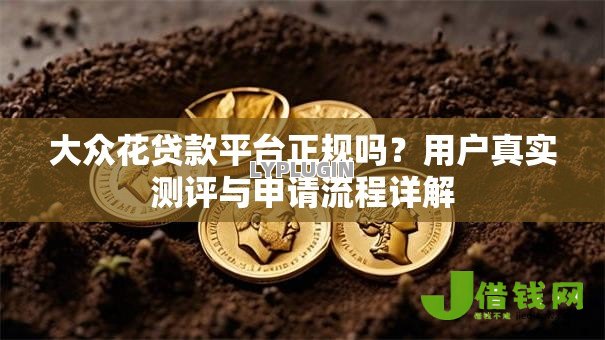 大众花贷款平台正规吗？用户真实测评与申请流程详解