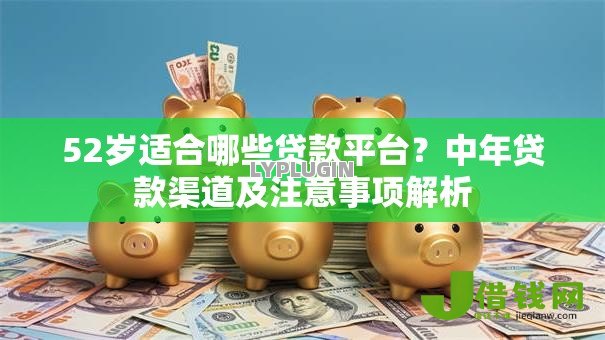 52岁适合哪些贷款平台？中年贷款渠道及注意事项解析