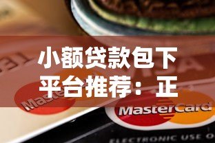 小额贷款包下平台推荐：正规低息快速到账攻略