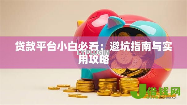 贷款平台小白必看：避坑指南与实用攻略