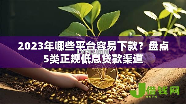 2023年哪些平台容易下款?盘点5类正规低息贷款渠道 2023年哪些平台容易下款?盘点5类正规低息贷款渠道