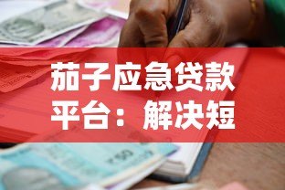茄子应急贷款平台：解决短期资金需求的快速借款方案