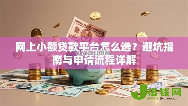 网上小额贷款平台怎么选?避坑指南与申请流程详解 网上小额贷款平台怎么选?避坑指南与申请流程详解