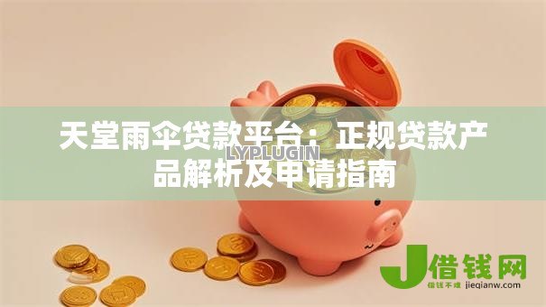 天堂雨伞贷款平台：正规贷款产品解析及申请指南