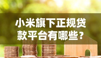 小米旗下正规贷款平台有哪些?2023年最新靠谱推荐 小米旗下正规贷款平台有哪些?2023年最新靠谱推荐