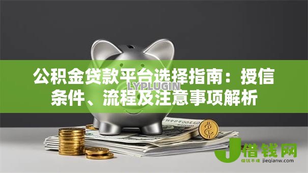 公积金贷款平台选择指南：授信条件、流程及注意事项解析