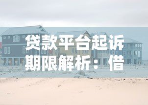 贷款平台起诉期限解析：借款人必知的法律风险与应对