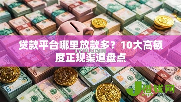贷款平台哪里放款多？10大高额度正规渠道盘点