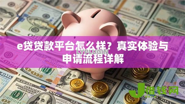 e贷贷款平台怎么样?真实体验与申请流程详解 e贷贷款平台怎么样?真实体验与申请流程详解