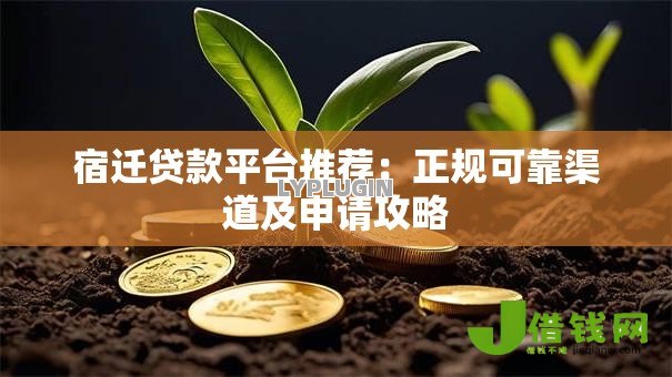 宿迁贷款平台推荐:正规可靠渠道及申请攻略 宿迁贷款平台推荐:正规可靠渠道及申请攻略