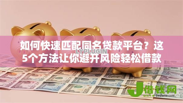 如何快速匹配同名贷款平台?这5个方法让你避开风险轻松借款 如何快速匹配同名贷款平台?这5个方法让你避开风险轻松借款