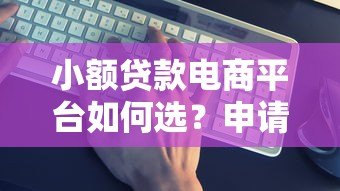 小额贷款电商平台如何选？申请攻略与靠谱平台推荐
