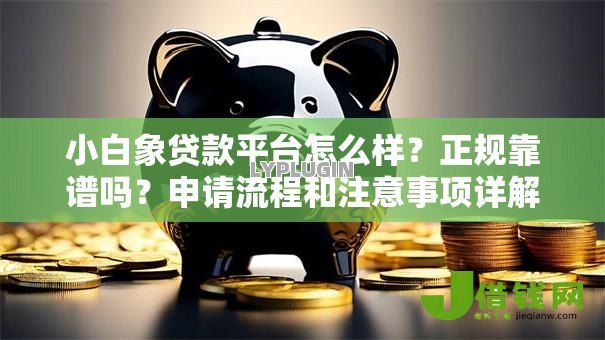 小白象贷款平台怎么样？正规靠谱吗？申请流程和注意事项详解