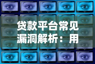 贷款平台常见漏洞解析:用户必知的五大风险与防范技巧 贷款平台常见漏洞解析:用户必知的五大风险与防范技巧