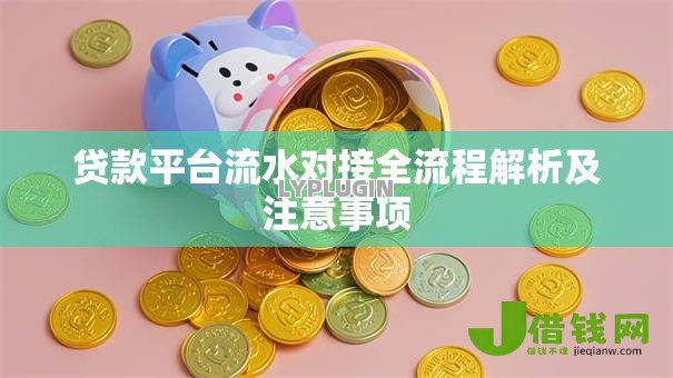 贷款平台流水对接全流程解析及注意事项 贷款平台流水对接全流程解析及注意事项