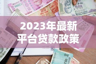 2023年最新平台贷款政策详解及申请指南