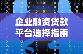 企业融资贷款平台选择指南:如何快速获取资金支持 企业融资贷款平台选择指南:如何快速获取资金支持