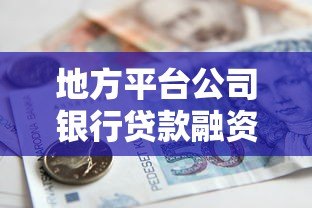 地方平台公司银行贷款融资策略与操作指南 地方平台公司银行贷款融资策略与操作指南