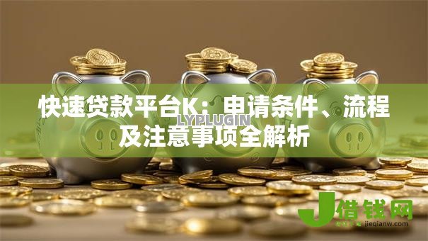 快速贷款平台K：申请条件、流程及注意事项全解析
