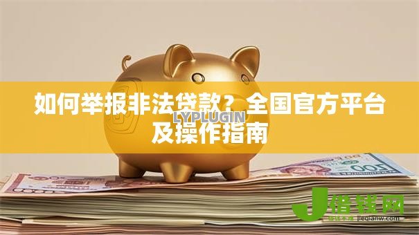 如何举报非法贷款？全国官方平台及操作指南
