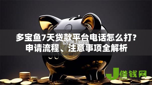 多宝鱼7天贷款平台电话怎么打？申请流程、注意事项全解析