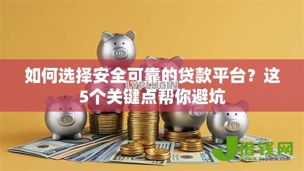 如何选择安全可靠的贷款平台?这5个关键点帮你避坑 如何选择安全可靠的贷款平台?这5个关键点帮你避坑