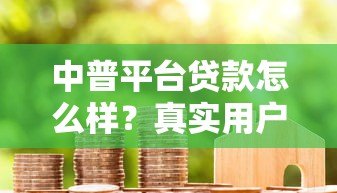中普平台贷款怎么样？真实用户经验与申请全攻略