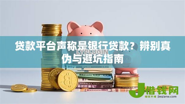 贷款平台声称是银行贷款？辨别真伪与避坑指南