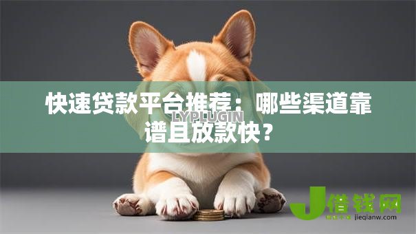 快速贷款平台推荐:哪些渠道靠谱且放款快? 快速贷款平台推荐:哪些渠道靠谱且放款快?
