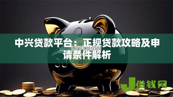 中兴贷款平台：正规贷款攻略及申请条件解析