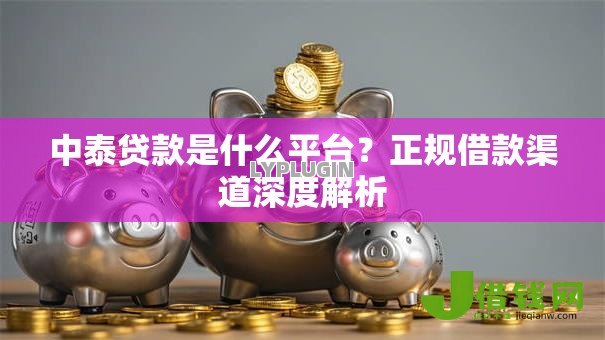 中泰贷款是什么平台？正规借款渠道深度解析